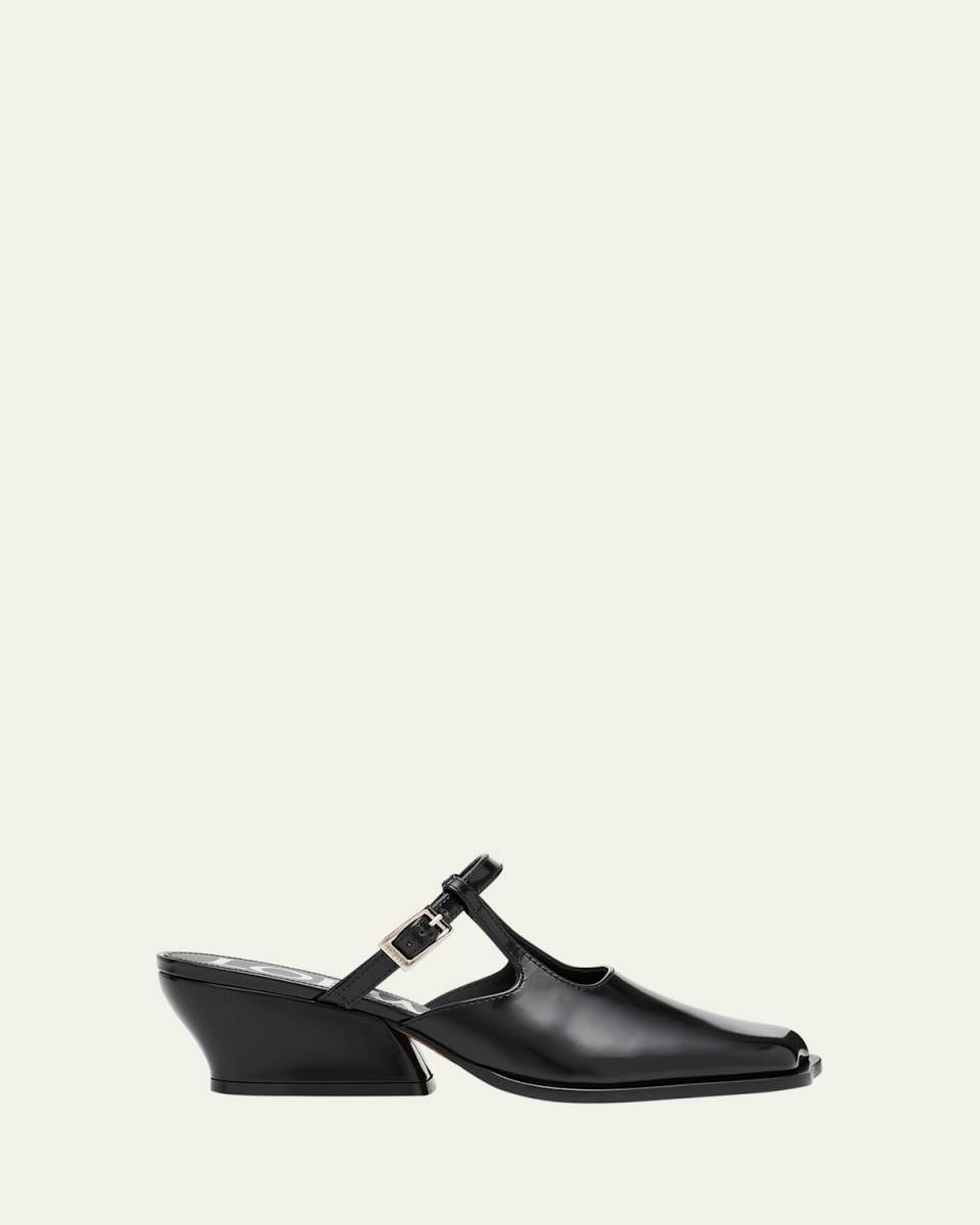 Onda Leather Mules